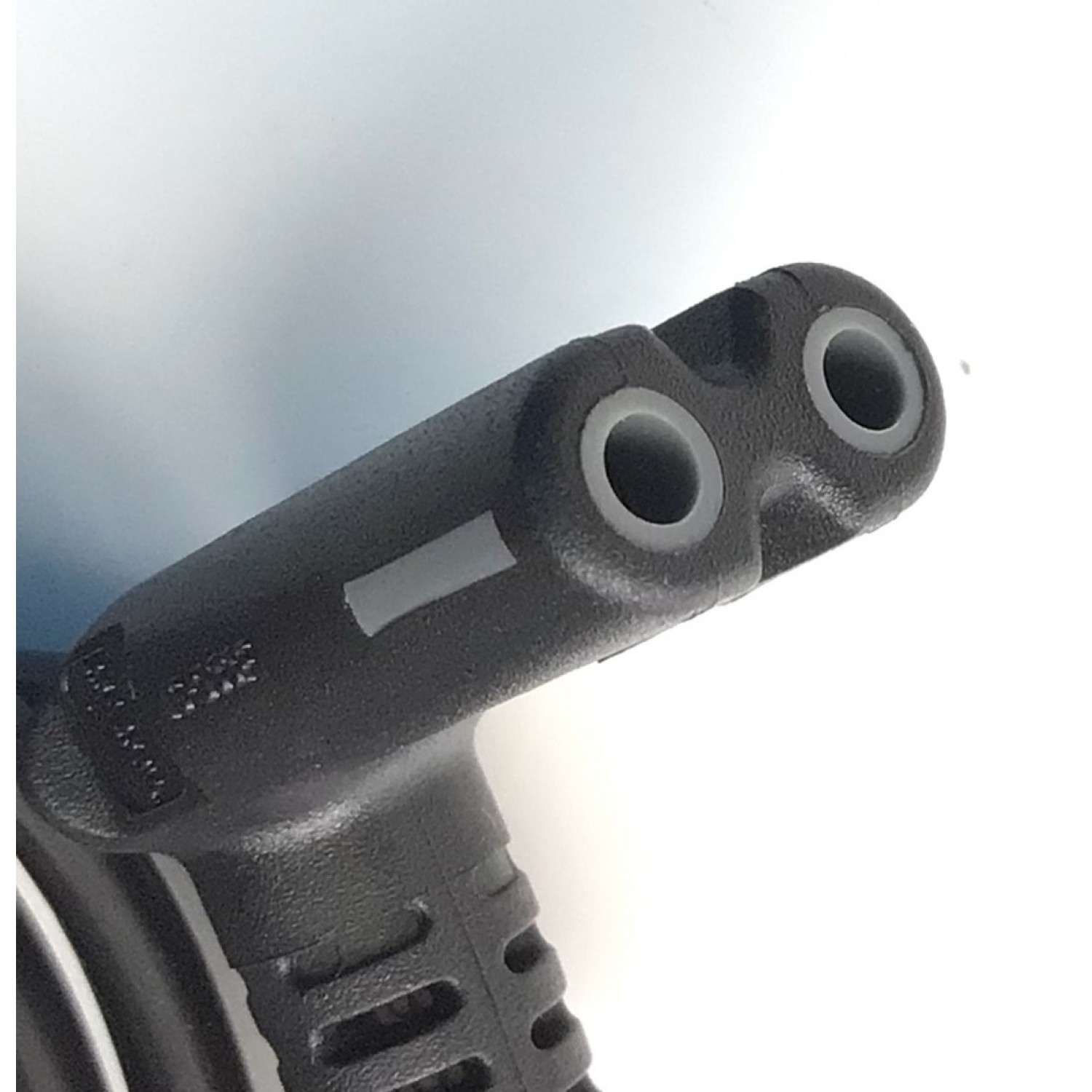 CABLE DE CORRIENTE ORIGINAL “NUEVO“ / BIFASICO / TIPO 8 / ENCHUFE TIPO L / 10A / 150V / 2 CLAVIJAS / COMPATIBLE CON DIFERENTES DISPOSITIVOS  - Imagen 3